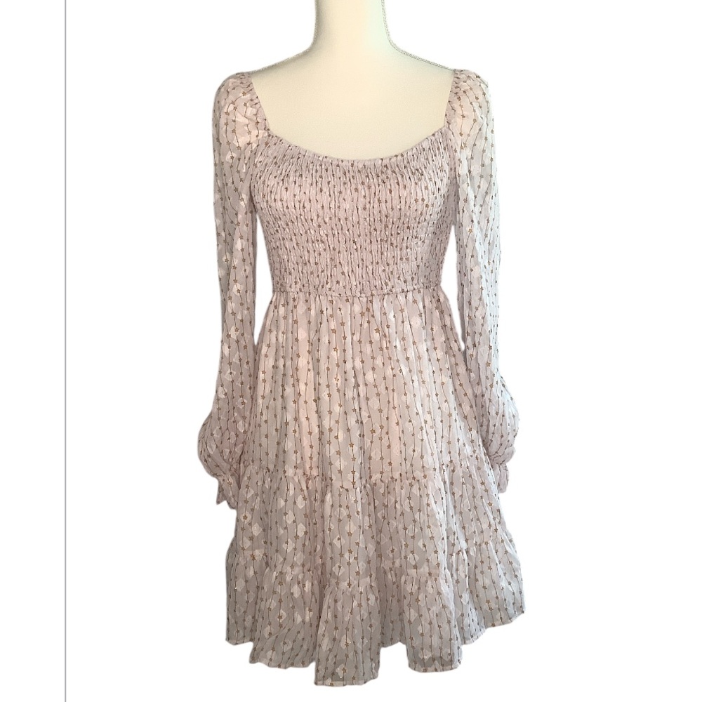 STORIA Star Dress Sparkle Whimsical Celestial Mystical Ethereal Fairy Medium - Picture 5 of 16
